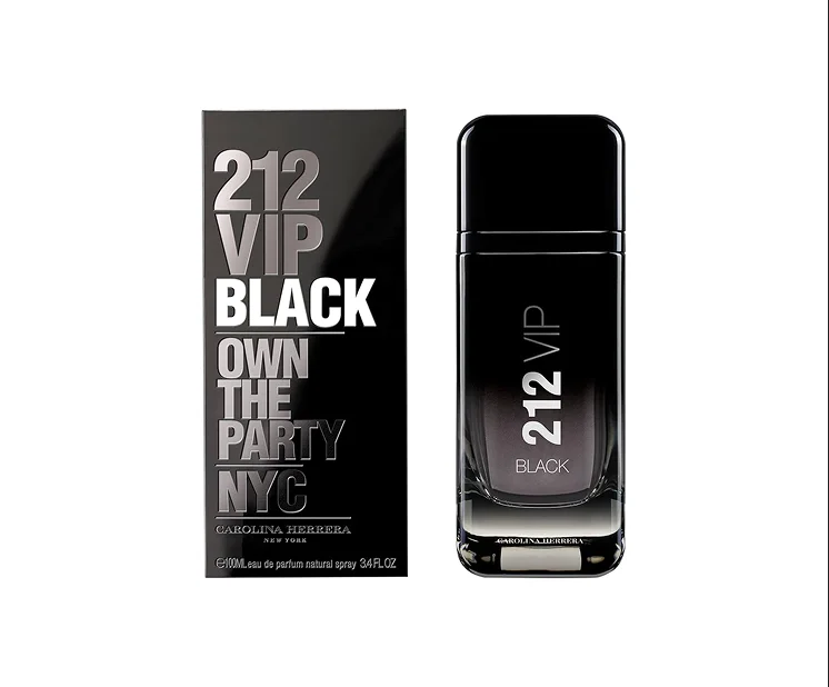 Carolina Herrera 212 VIP Black Men 100 ML Eau De Parfum 1