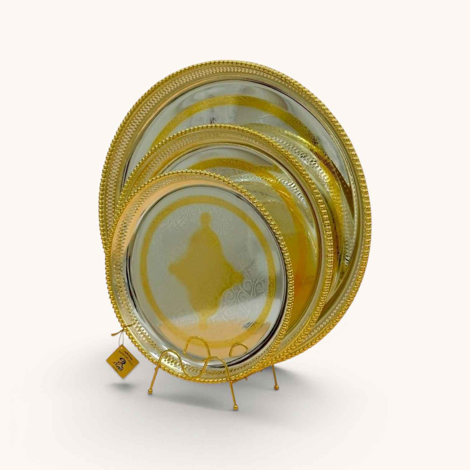 Rival Serving Tray set Size 35-45-55 (3) Pieces 1