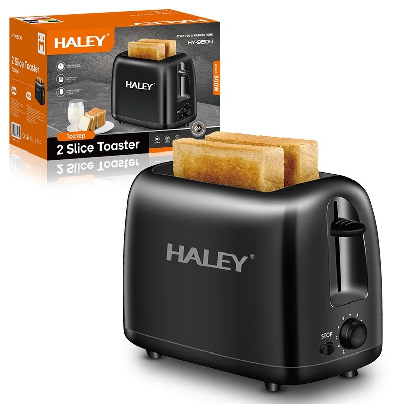 HALEY HY-9604 Smart 2-Slice Retro Toaster 1