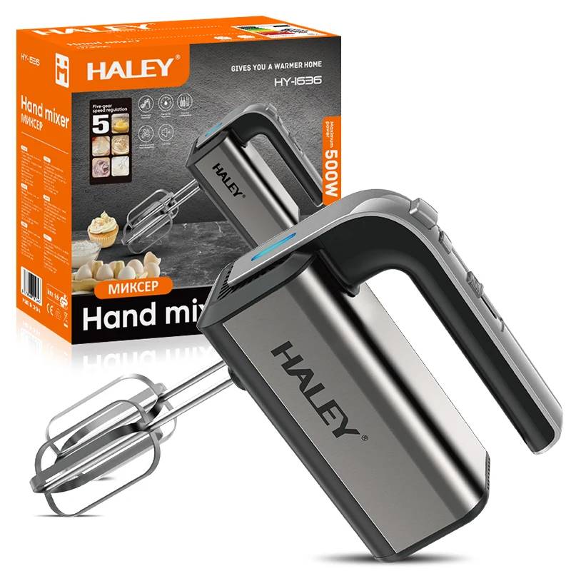 HALEY HY-1636 Electric Stand & Hand Mixer 500W 1