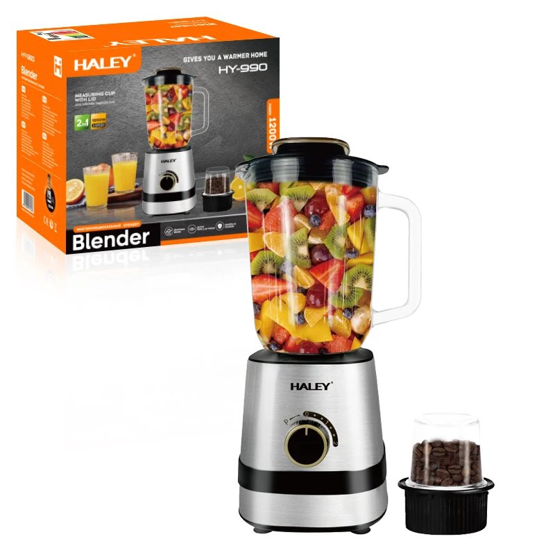 HALEY HY-990 1.5L Portable Blender 500W 4-Speed 1