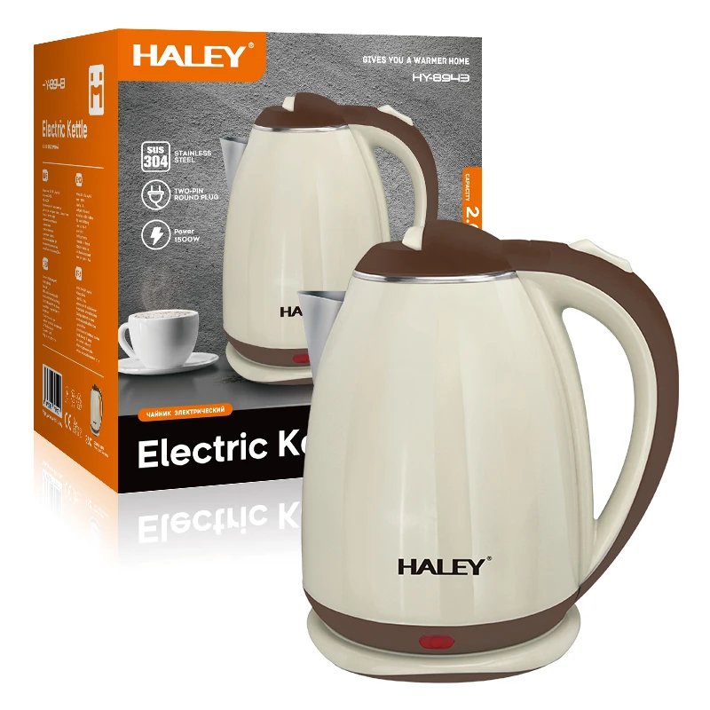 HALEY HY-8943 2L Cordless Electric Kettle 1500W Keep Warm 1