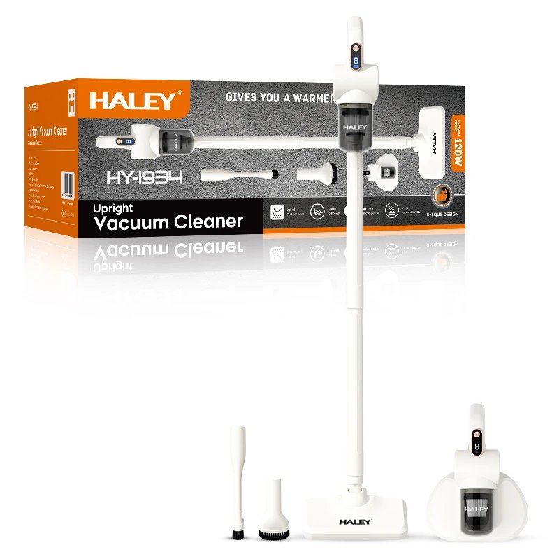 HALEY HY-1934 4-in-1 Battery-Powered Manual Cleaning Brush Carpet Cleaner 1