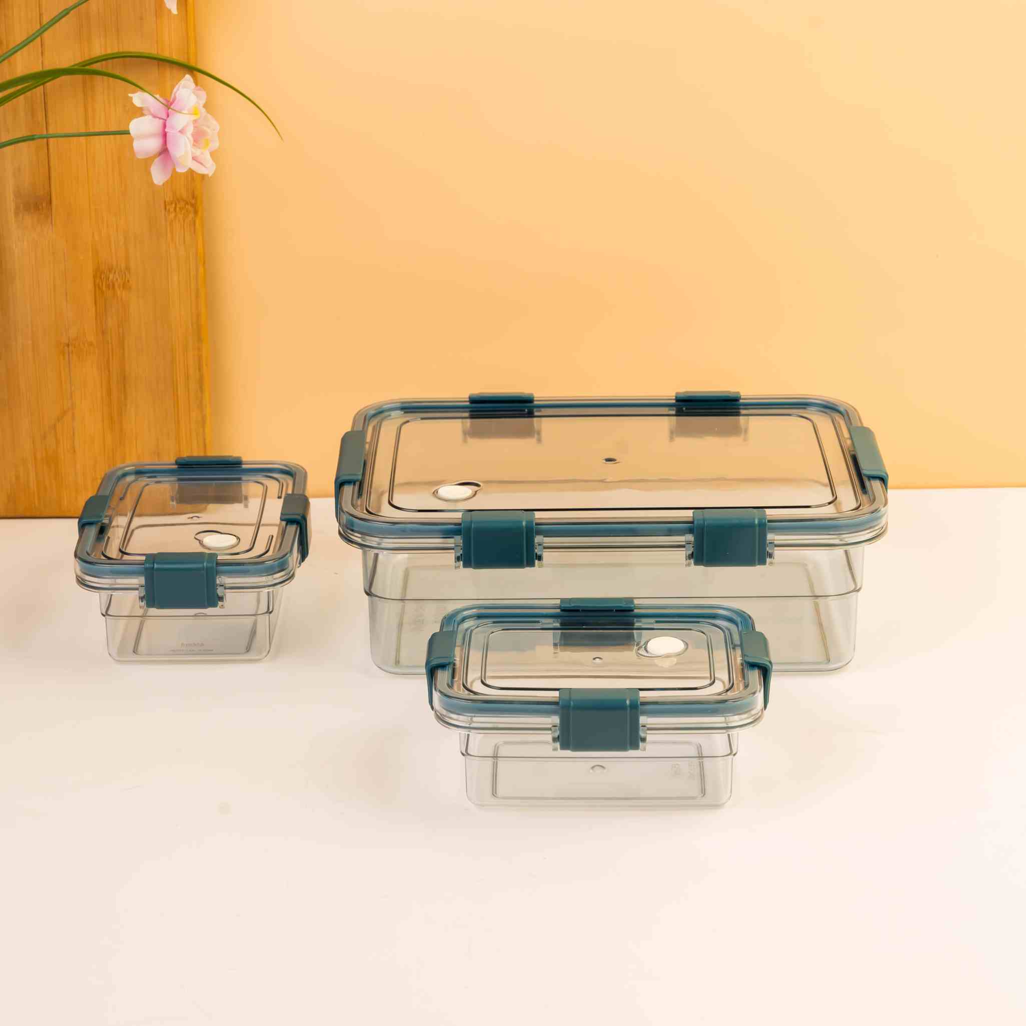 PureLock 3-Piece Acrylic Food Storage Set 1