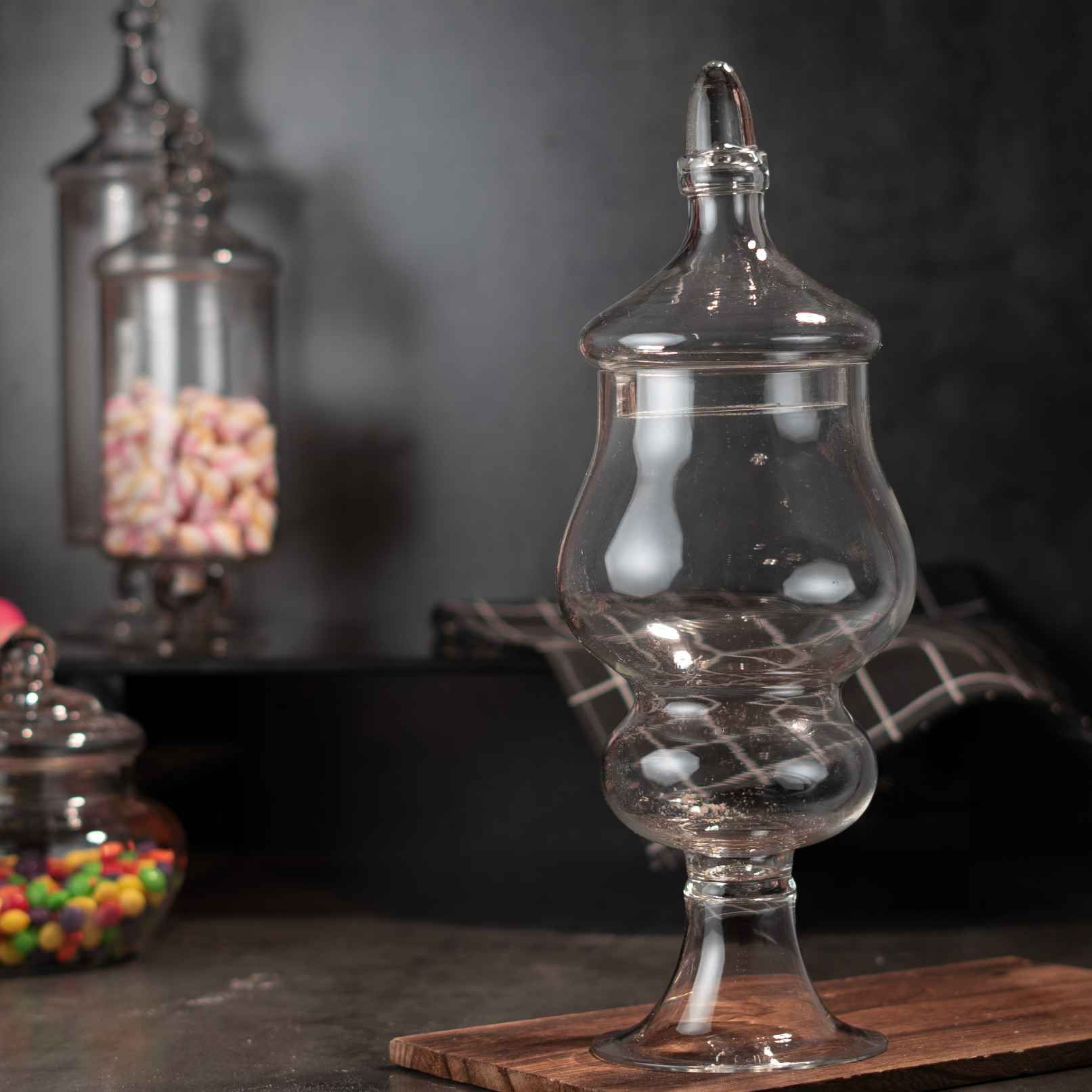 Royal Glass Candy Jar 1