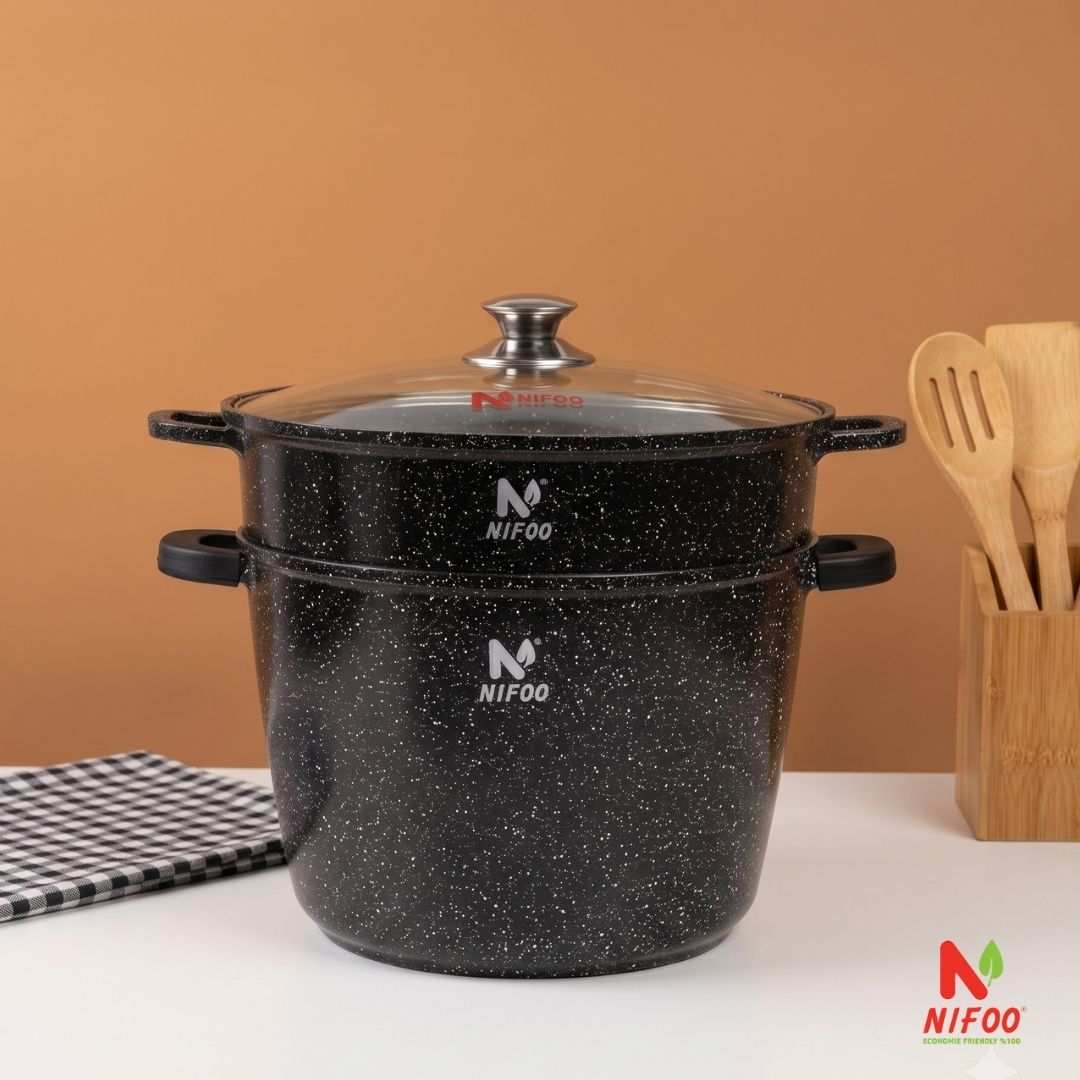 Premium NIFOO Couscousier & Steamer Pot 1